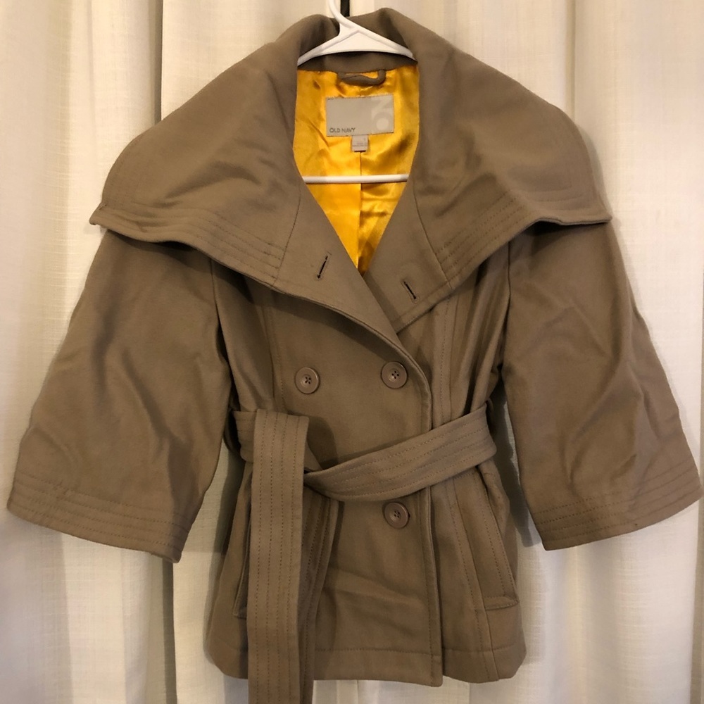OLD NAVY PEACOAT 3/4 SLEEVE